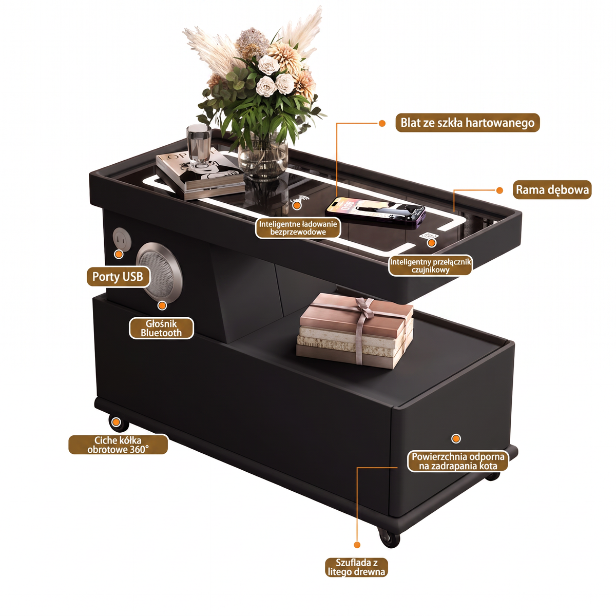 Movira Smart Side Table