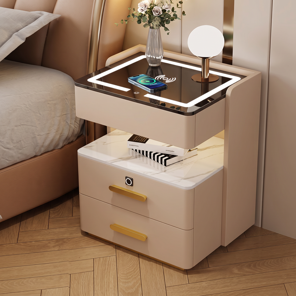 Velora Bedside Table