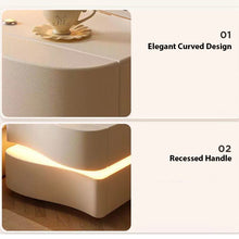 2-Line Bedside Table