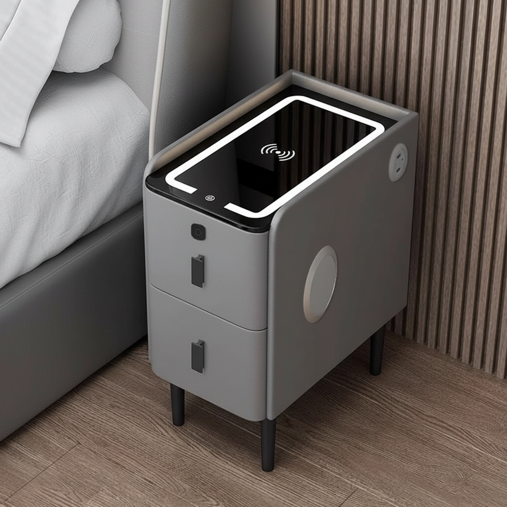 Nexo 25 cm Bedside Table