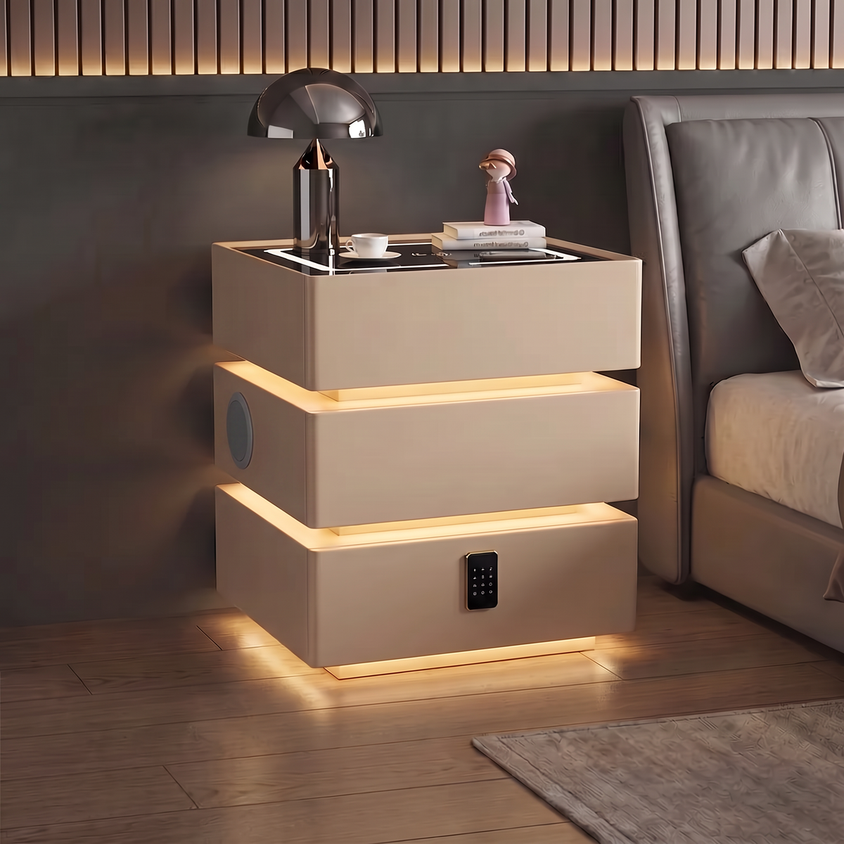 Lumo Bedside Table