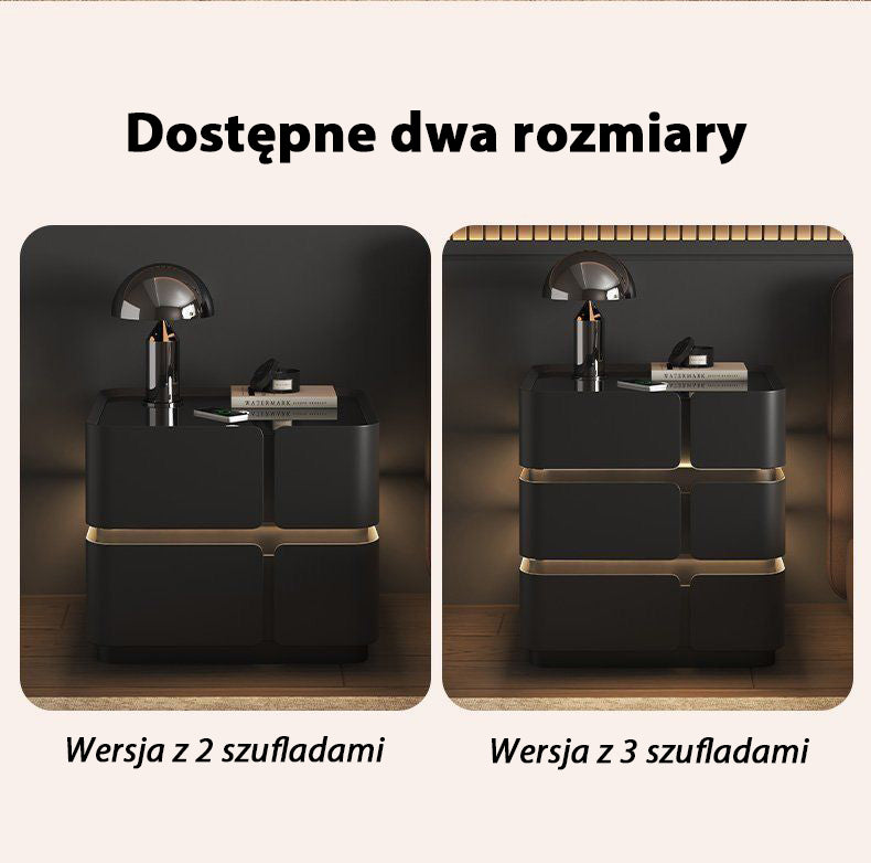 Soft Quad 3 Bedside Table