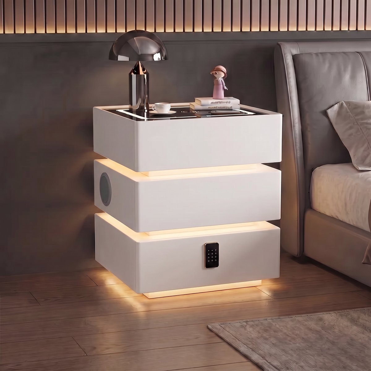 Lumo Bedside Table