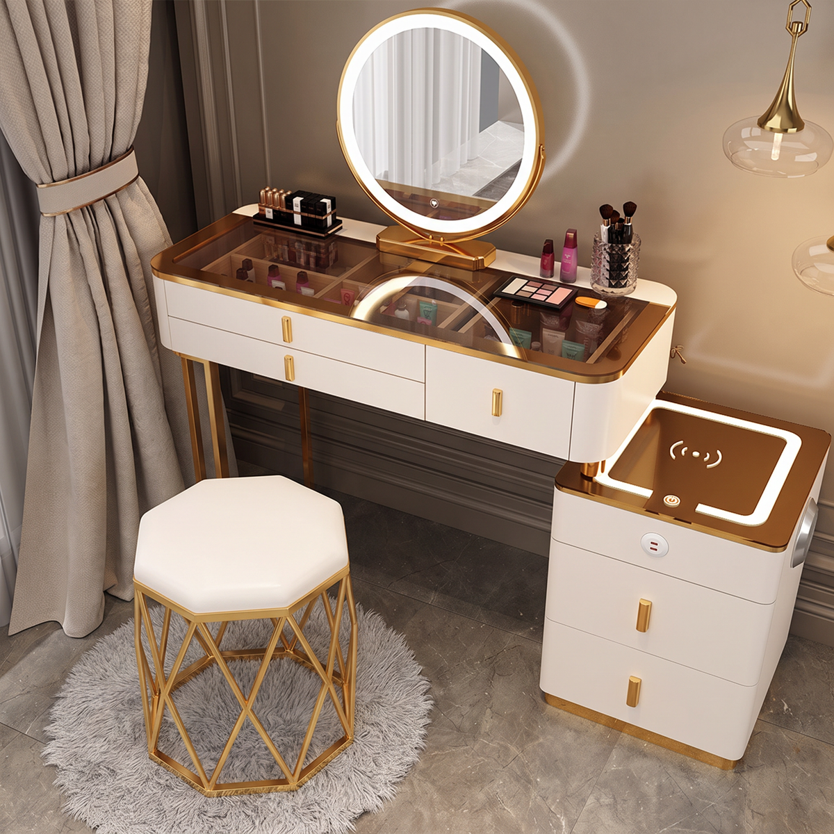 Lumira Glass Vanity