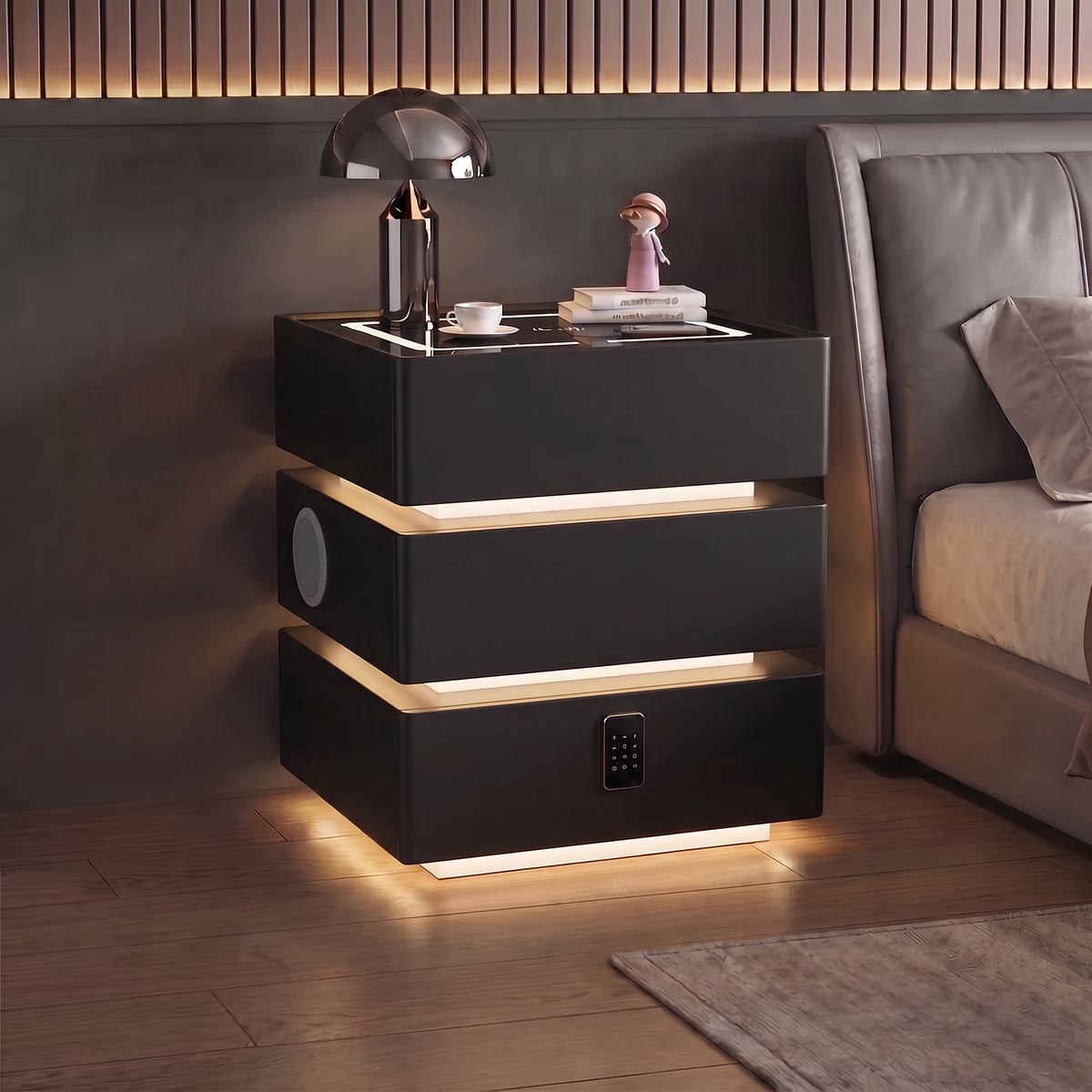 Lumo Bedside Table