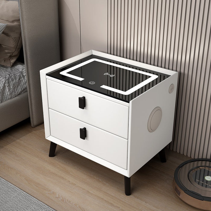 Nexo Bedside Table Biały / Secure Nexo / 40 cm