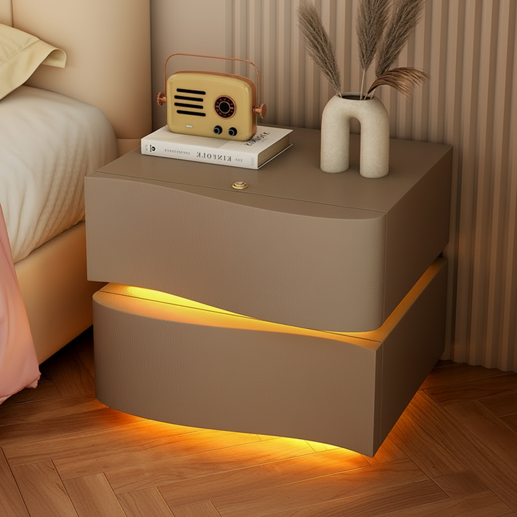 2-Line Bedside Table