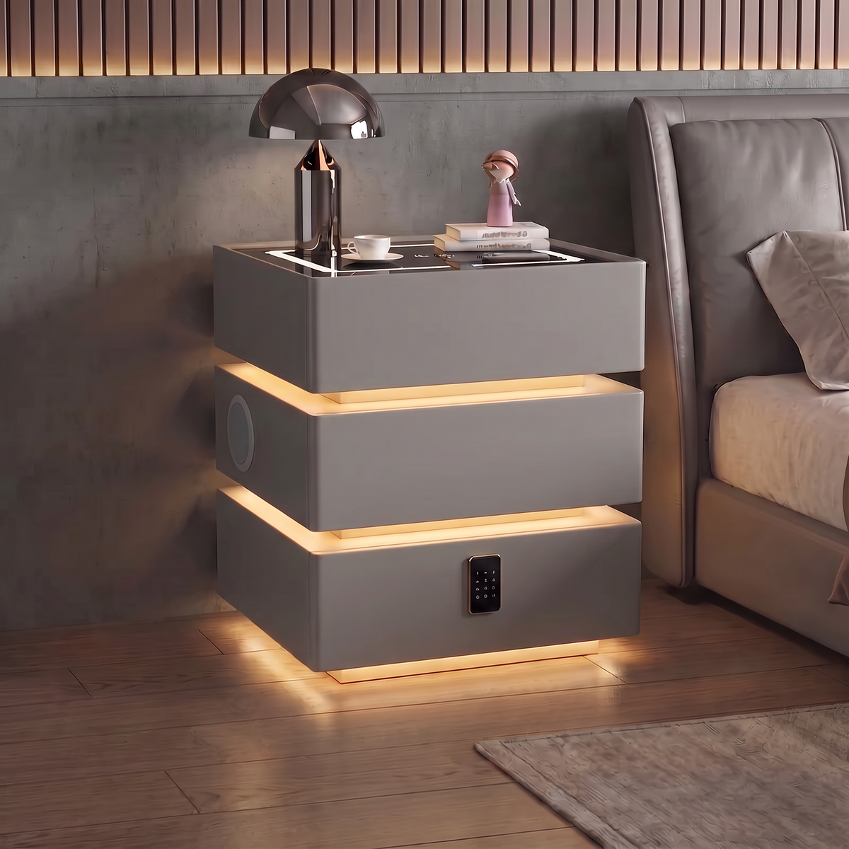 Lumo Bedside Table