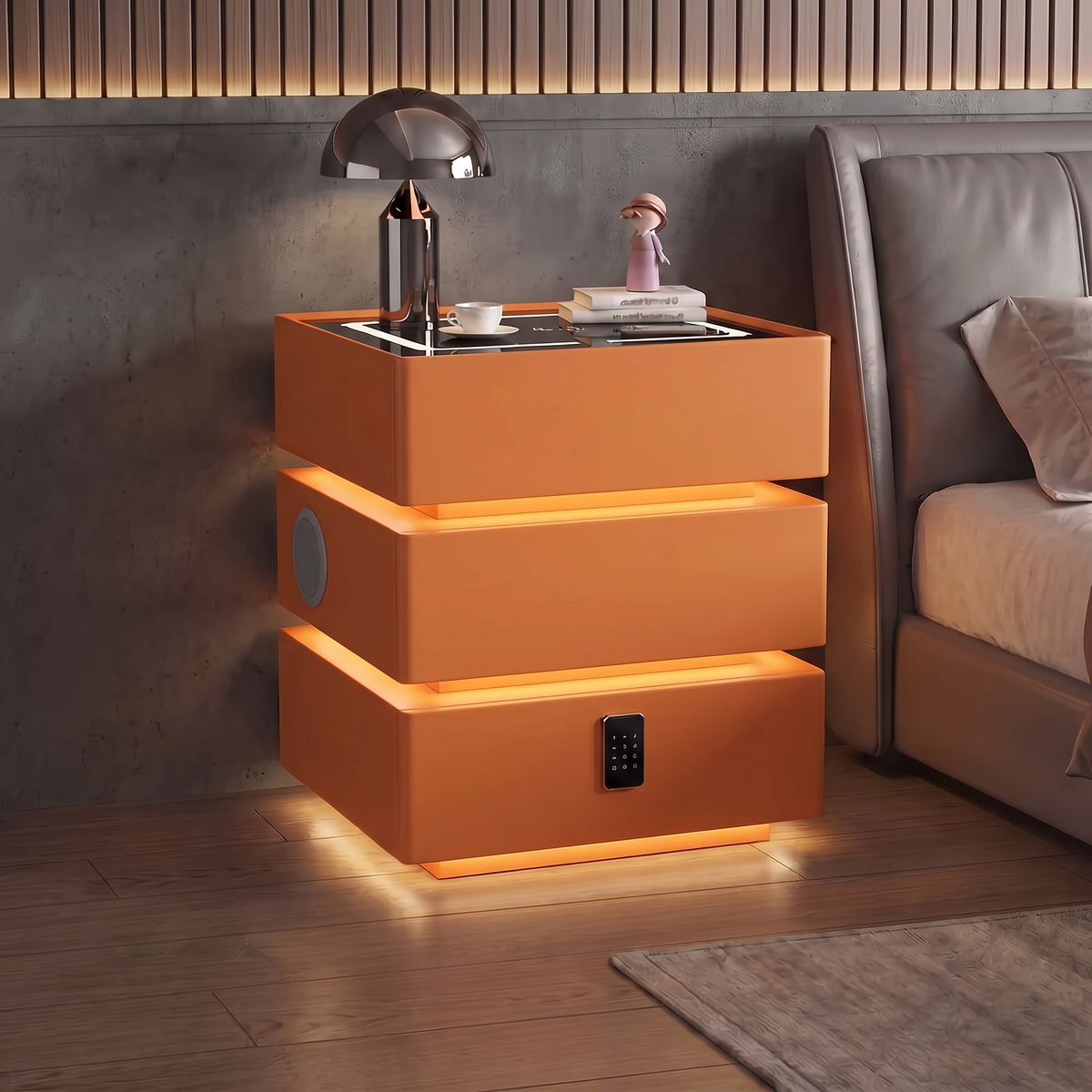 Lumo Bedside Table