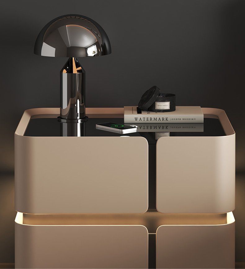 Soft Quad 2 Bedside Table