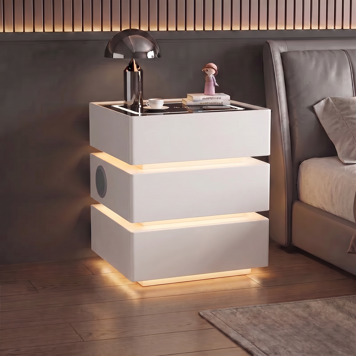 Lumo Bedside Table