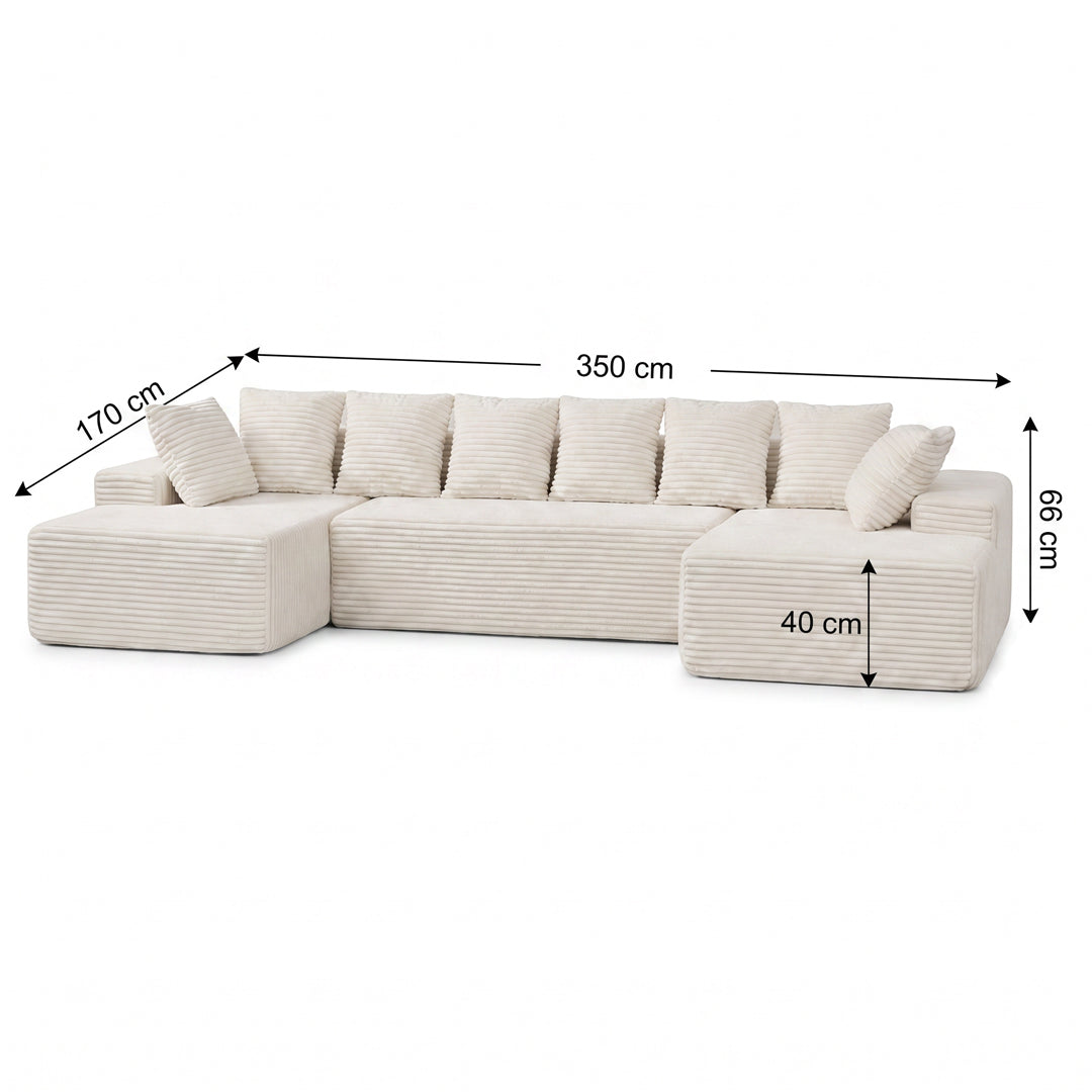 Vasto XL Modular Sofa 350 cm