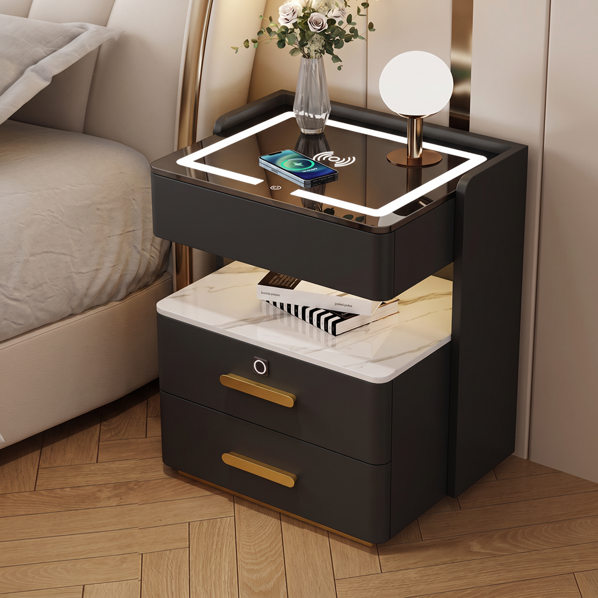 Velora Bedside Table