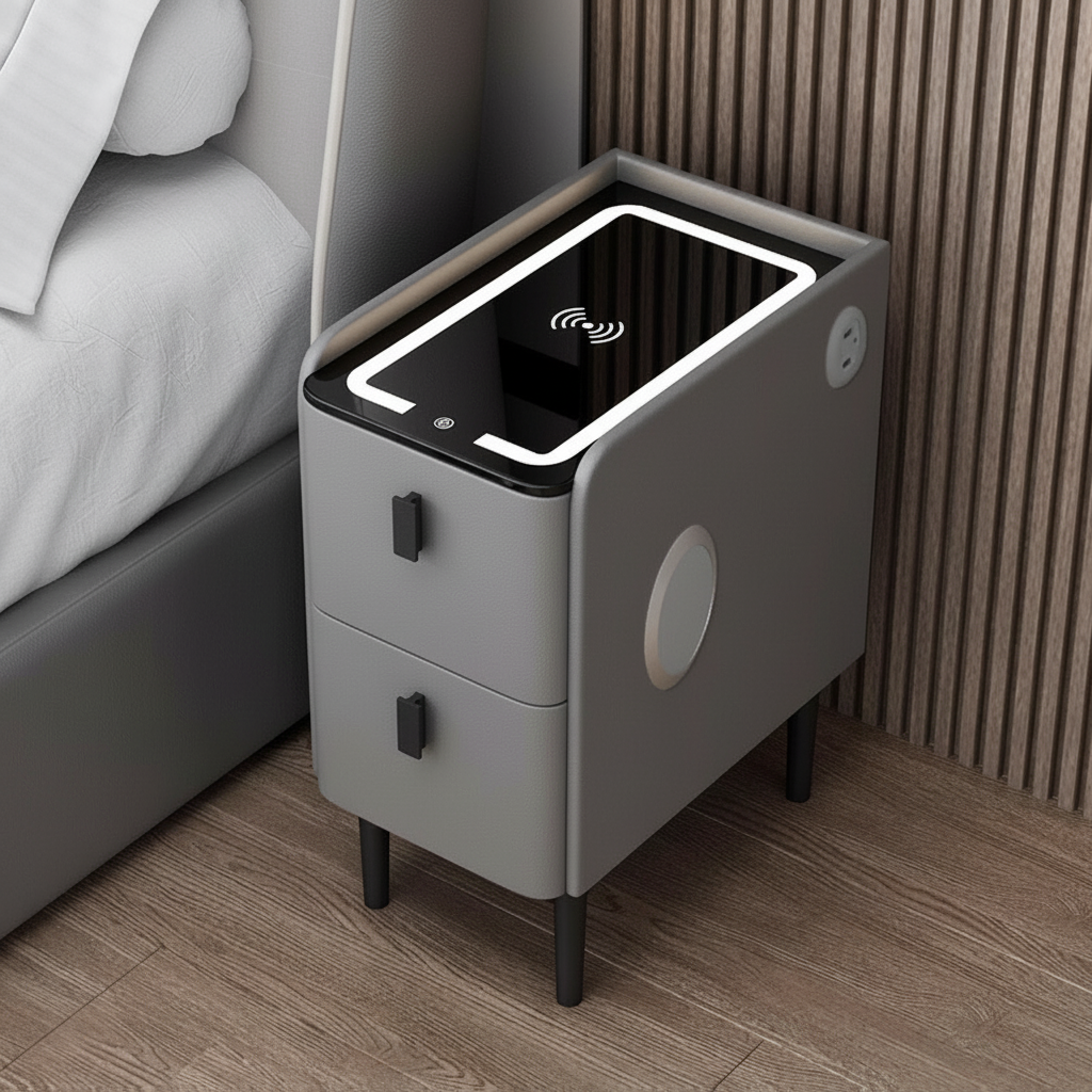 Nexo 25 cm Bedside Table